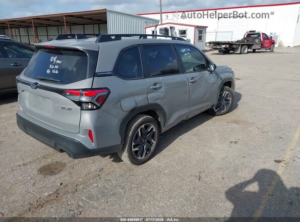 4S4SLSE77T3064276 2026 SUBARU FORESTER Gray Задня права чверть