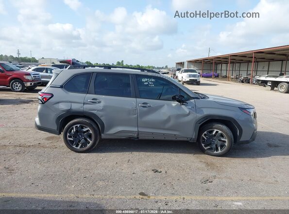 4S4SLSE77T3064276 2026 SUBARU FORESTER Gray Вид щитка приладів