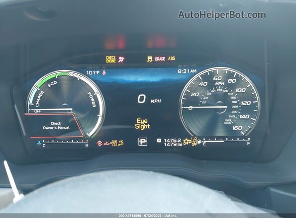4S4SLSE7XT3125538 2026 SUBARU FORESTER Blue Вид задніх сидінь