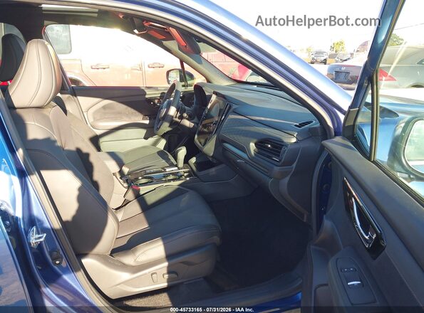 4S4SLST73T3059191 2026 SUBARU FORESTER Blue Widok wnętrza z przodu