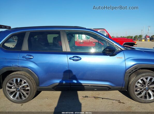 4S4SLST73T3059191 2026 SUBARU FORESTER Blue Widok wnętrza z tyłu