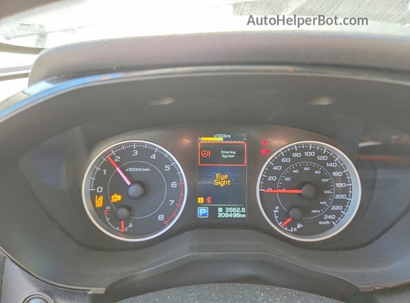 4S4WMAAD0K3457992 2019 SUBARU ASCENT Black Vista del cuadro de instrumentos