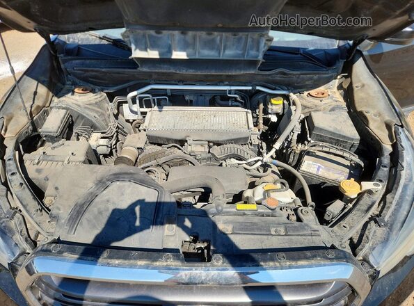 4S4WMAAD0K3457992 2019 SUBARU ASCENT Black Vista del compartimento del motor