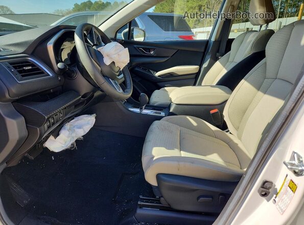 4S4WMAAD0S3423048 2025 SUBARU ASCENT White Vista interior delantera