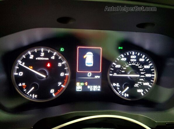 4S4WMAAD0T3426744 2026 SUBARU ASCENT Gray Instrument cluster view