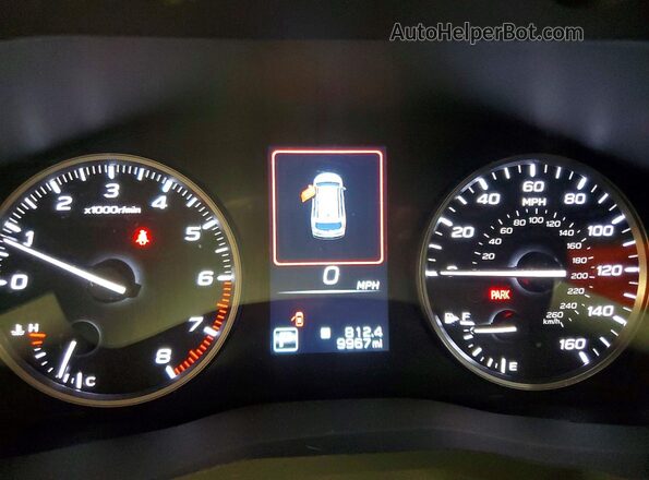 4S4WMAAD1T3411959 2026 SUBARU ASCENT White Вид щитка приладів