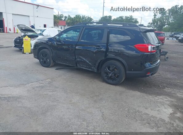 4S4WMAAD3T3413647 2026 SUBARU ASCENT Черный Задняя левая четверть