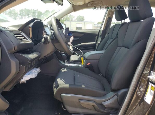 4S4WMAAD8R3448712 2024 SUBARU ASCENT Black Widok wnętrza z przodu