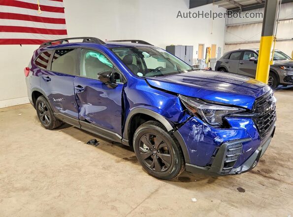 4S4WMAAD8T3421419 2026 SUBARU ASCENT Синий Передняя правая четверть