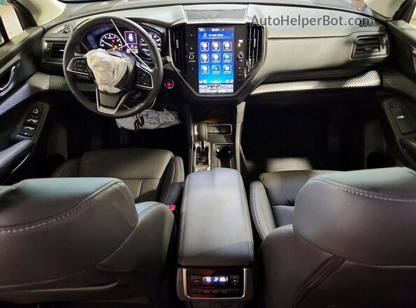 4S4WMAAD8T3421419 2026 SUBARU ASCENT Синий Вид панели приборов