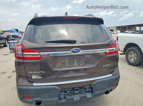 4S4WMABD6K3431475 2019 SUBARU ASCENT Brown Вид ззаду