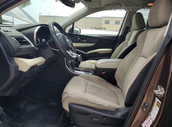 4S4WMABD6K3431475 2019 SUBARU ASCENT Brown Вид салону спереду
