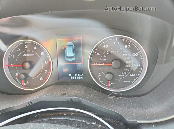 4S4WMABD6K3479512 2019 SUBARU ASCENT Red Սարքավորումների վահանակի տեսք