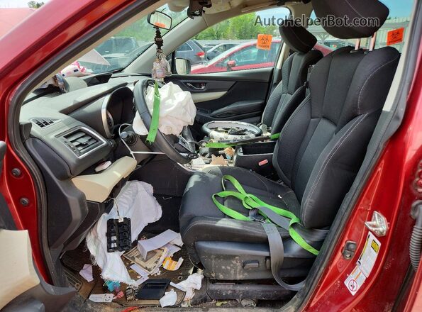 4S4WMABD6K3479512 2019 SUBARU ASCENT Red Սալոնի դիմացի տեսք