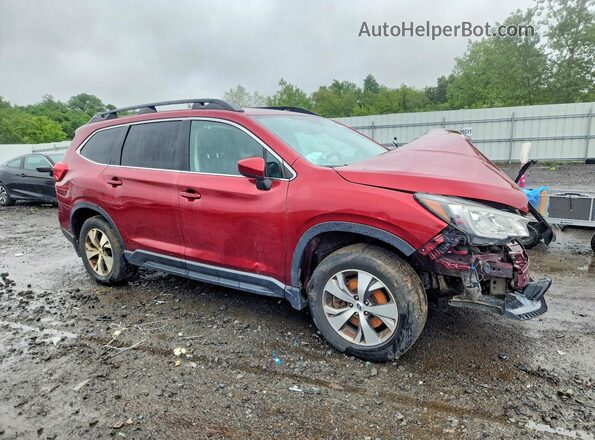 4S4WMABD9K3455009 2019 SUBARU ASCENT Красный Передняя правая четверть