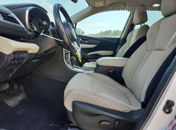 4S4WMACD1K3423797 2019 SUBARU ASCENT Белый Вид салона спереди