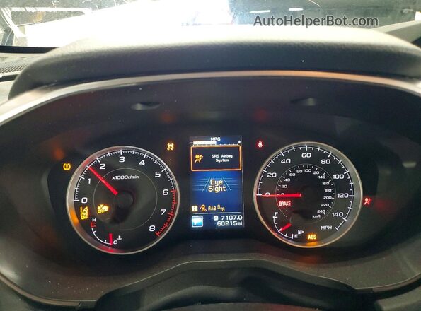 4S4WMACD3N3442212 2022 SUBARU ASCENT Black Instrument cluster view