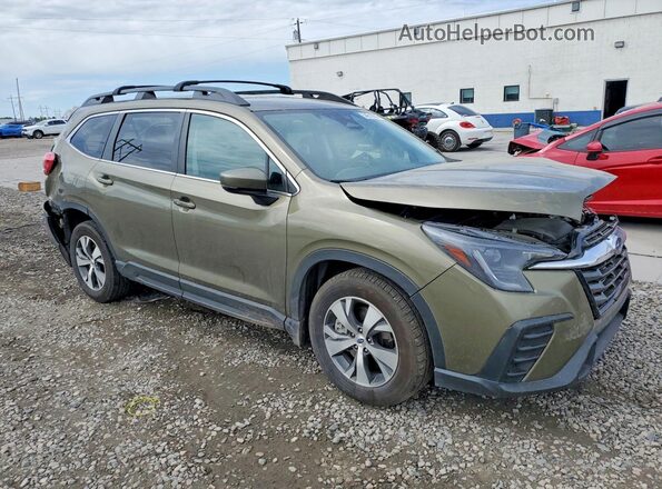 4S4WMACD3R3430065 2024 SUBARU ASCENT Green Delantero derecho