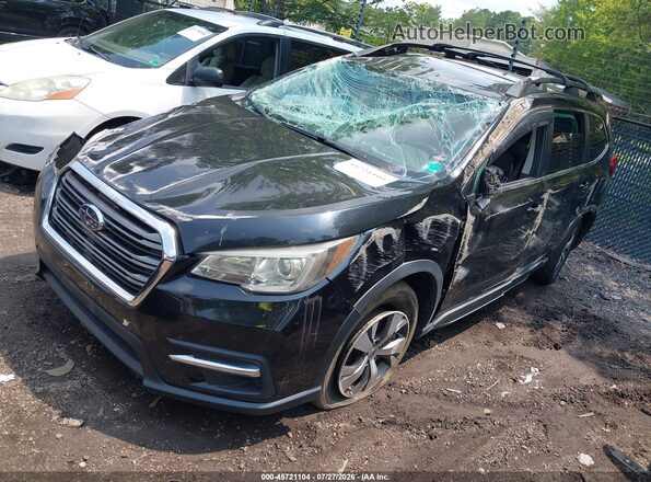 4S4WMACD5K3459556 2019 SUBARU ASCENT Черный Передняя левая четверть