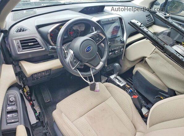4S4WMACD7K3413212 2019 SUBARU ASCENT White წინა პანელის ხედი