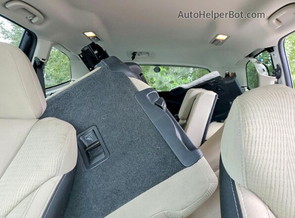 4S4WMACD7K3413212 2019 SUBARU ASCENT White უკანა სავარძლების ხედი