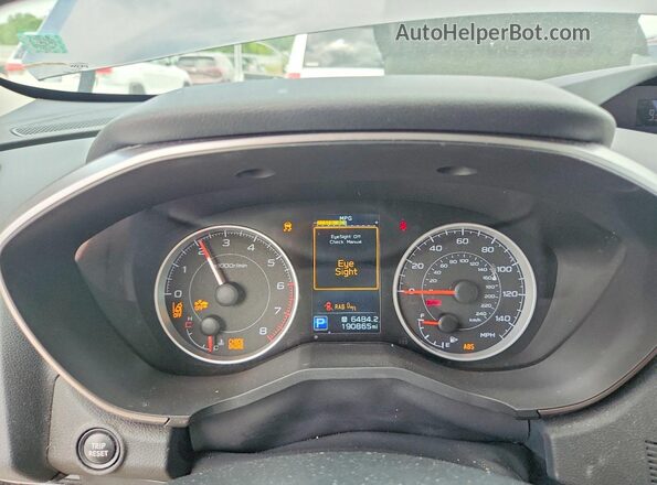 4S4WMACD8M3444875 2021 SUBARU ASCENT Gray Սարքավորումների վահանակի տեսք