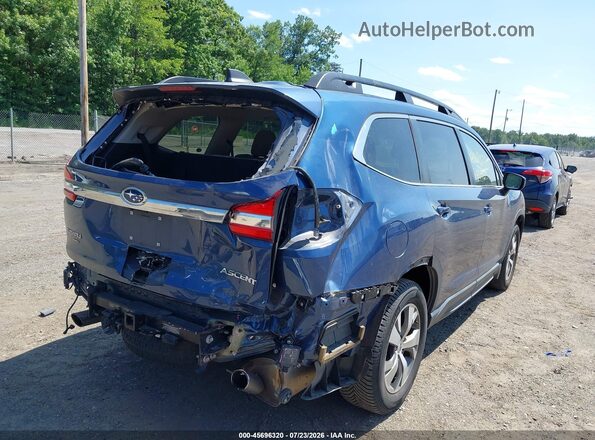 4S4WMACDXK3485523 2019 SUBARU ASCENT Blue Задня права чверть