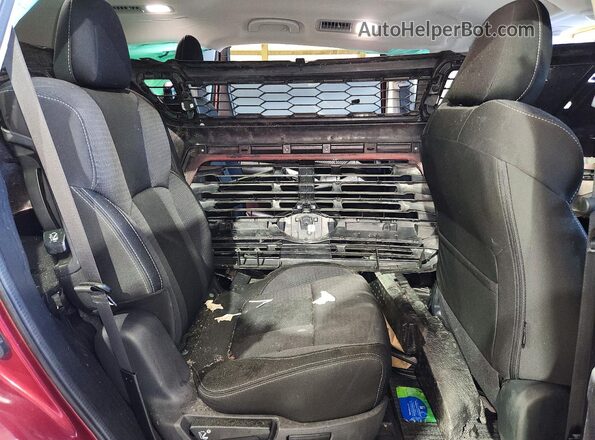 4S4WMADDXS3401540 2025 SUBARU ASCENT Red Rear interior view