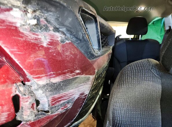4S4WMADDXS3401540 2025 SUBARU ASCENT Red Rear seats view