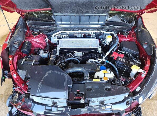 4S4WMADDXS3401540 2025 SUBARU ASCENT Red Engine compartment view