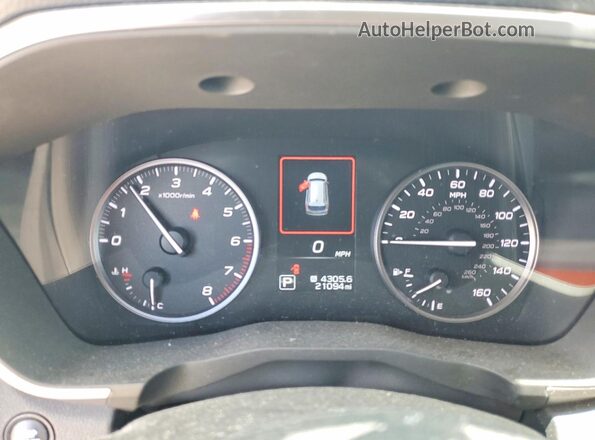 4S4WMAED7R3450476 2024 SUBARU ASCENT Серый Вид щитка приборов