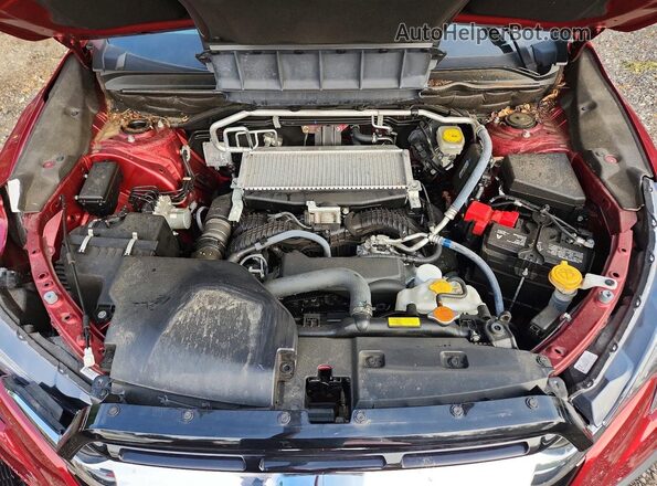 4S4WMAEDXR3416404 2024 SUBARU ASCENT Red Engine compartment view