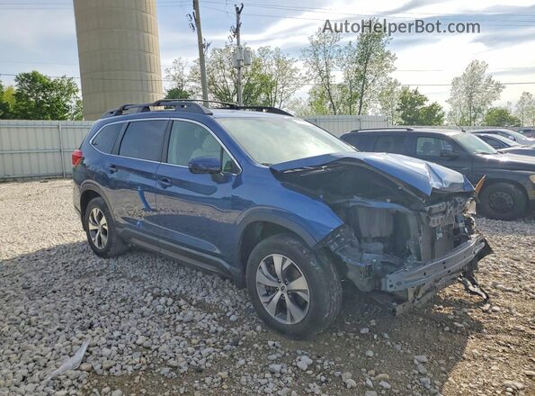 4S4WMAFD0L3455671 2020 SUBARU ASCENT Синий Передняя правая четверть