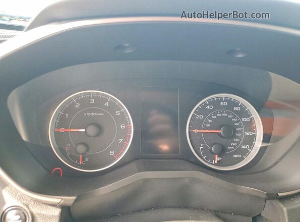 4S4WMAFD0L3455671 2020 SUBARU ASCENT Синий Вид щитка приборов