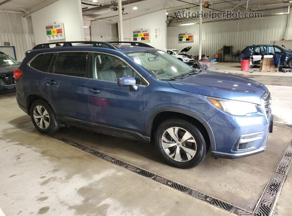 4S4WMAFD0M3451492 2021 SUBARU ASCENT Blue Vista de la etiqueta del VIN