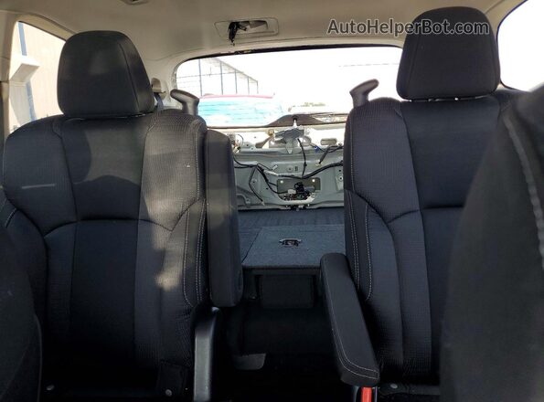 4S4WMAFD0M3456451 2021 SUBARU ASCENT White უკანა სავარძლების ხედი