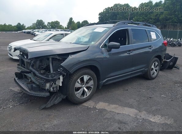 4S4WMAFD1K3485339 2019 SUBARU ASCENT Серый Передняя левая четверть