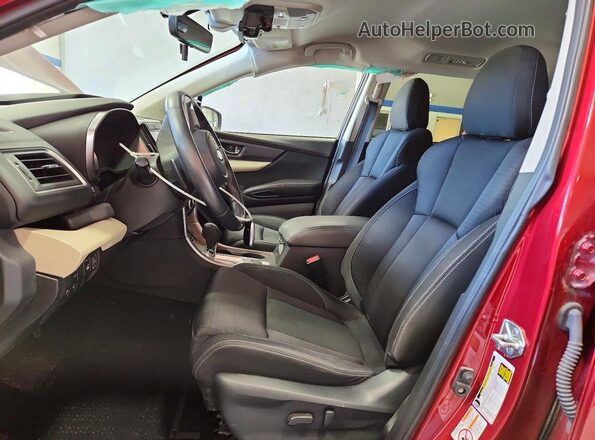 4S4WMAFD2K3412366 2019 SUBARU ASCENT Burgundy Front interior view