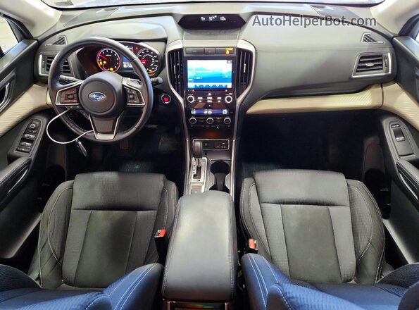 4S4WMAFD2K3412366 2019 SUBARU ASCENT Burgundy Dashboard view
