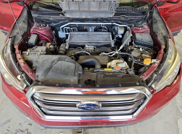 4S4WMAFD2K3412366 2019 SUBARU ASCENT Burgundy Engine compartment view
