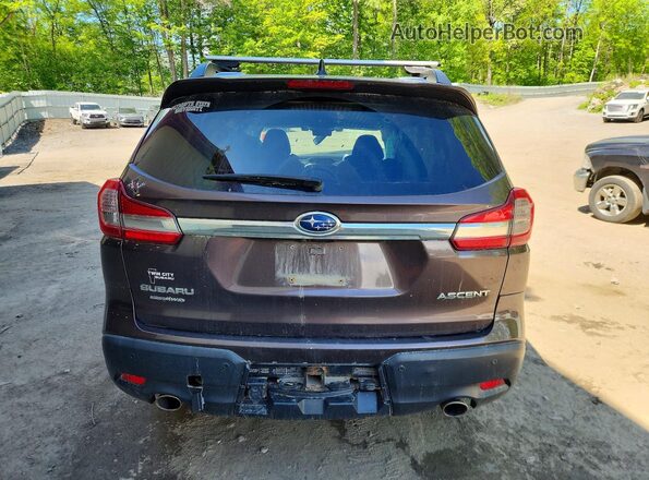 4S4WMAFD2K3453323 2019 SUBARU ASCENT Brown Vista trasera