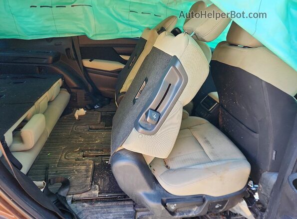 4S4WMAFD2K3453323 2019 SUBARU ASCENT Brown Vista interior trasera