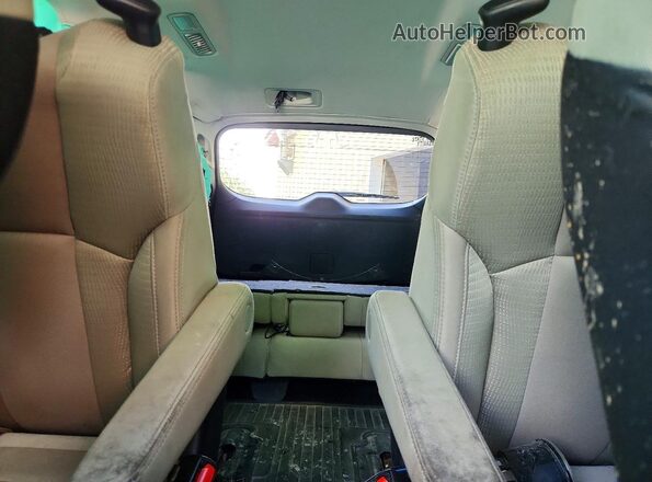 4S4WMAFD2K3453323 2019 SUBARU ASCENT Brown Vista de los asientos traseros