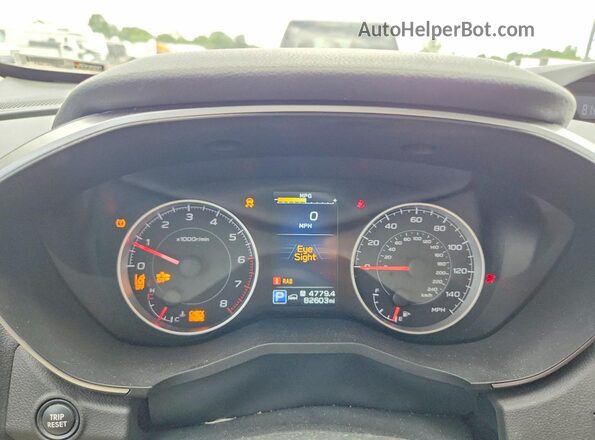 4S4WMAFD2M3409602 2021 SUBARU ASCENT Серый Вид щитка приборов