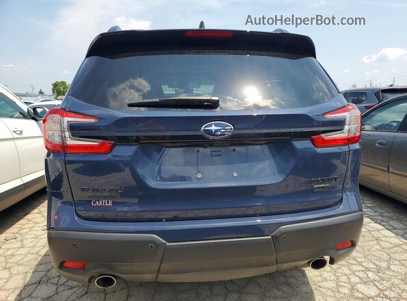 4S4WMAFD2S3443424 2025 SUBARU ASCENT Blue Vista trasera