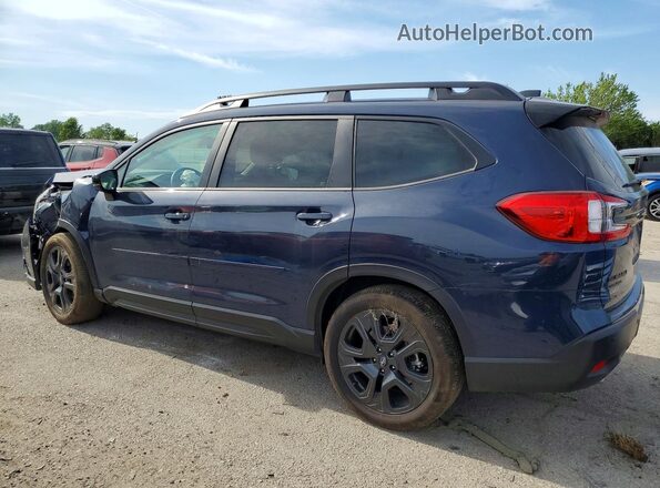 4S4WMAFD2S3443424 2025 SUBARU ASCENT Blue Trasero izquierdo