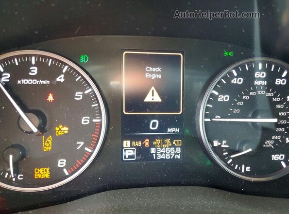 4S4WMAFD2S3443424 2025 SUBARU ASCENT Blue Vista del cuadro de instrumentos