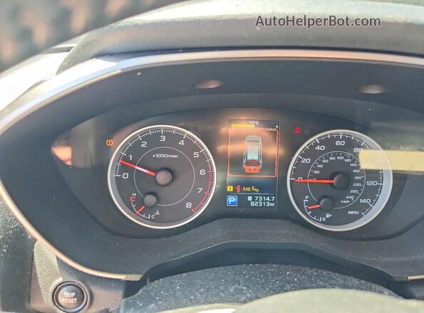 4S4WMAFD3K3408293 2019 SUBARU ASCENT Коричневый Вид щитка приборов