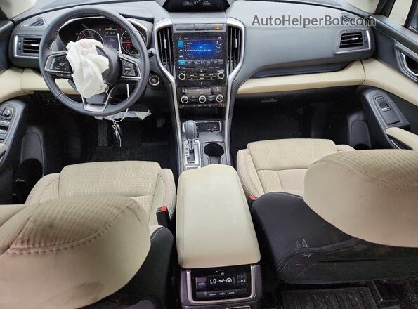 4S4WMAFD3K3415633 2019 SUBARU ASCENT Черный Вид панели приборов