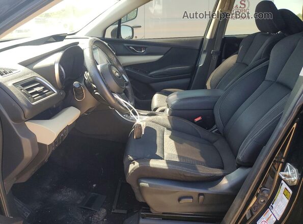 4S4WMAFD3K3427118 2019 SUBARU ASCENT Black Widok wnętrza z przodu